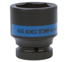 Головка торцевая ударная шестигранная 1", 46 мм KING TONY 853546M Головка торцевая ударная шестигранная 1", 46 мм KING TONY 853546M