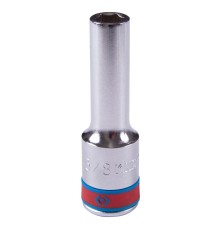 Головка торцевая глубокая шестигранная 1/2", 3/8", дюймовая KING TONY 423512S