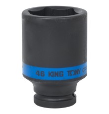 Головка торцевая ударная глубокая шестигранная 3/4", 46 мм KING TONY 643546M