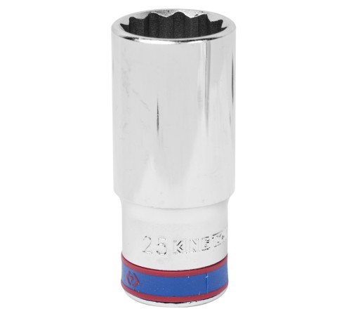 Головка торцевая глубокая двенадцатигранная 1/2", 25 мм KING TONY 423025M Головка торцевая глубокая двенадцатигранная 1/2", 25 мм KING TONY 423025M