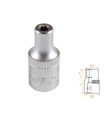 Головка торцевая TORX Е-стандарт 1/4", E4 AFFIX AF00023004 Головка торцевая TORX Е-стандарт 1/4", E4 AFFIX AF00023004