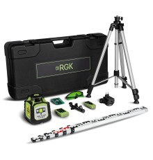 Комплект ротационного нивелира с элевационным штативом RGK SP-100G COMBO