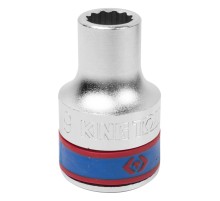Головка торцевая стандартная двенадцатигранная 1/2", 9 мм KING TONY 433009M Головка торцевая стандартная двенадцатигранная 1/2", 9 мм KING TONY 433009M