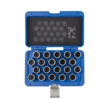 Набор насадок для секреток колес VW, 20 предметов KING TONY 9BW0120