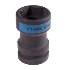 Головка торцевая ударная 1", Square 20 мм х Hex 41 мм, футорочная KING TONY 85452041M