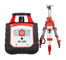 Комплект: ротационный нивелир RGK SP-100 + элевационный штатив RGK SH-170