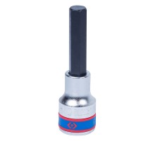 Насадка (бита) торцевая 1/2", Hex, 10 мм, L = 80 мм KING TONY 403510