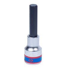 Насадка (бита) торцевая 1/2", Hex, 10 мм, L = 80 мм KING TONY 403510 Насадка (бита) торцевая 1/2", Hex, 10 мм, L = 80 мм KING TONY 403510
