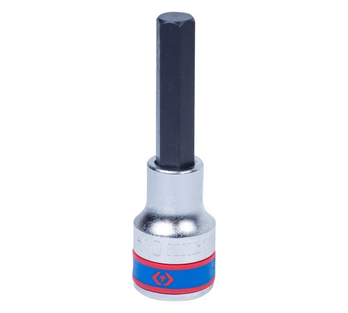 Насадка (бита) торцевая 1/2", Hex, 10 мм, L = 80 мм KING TONY 403510 Насадка (бита) торцевая 1/2", Hex, 10 мм, L = 80 мм KING TONY 403510