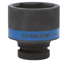 Головка торцевая ударная шестигранная 1", 60 мм KING TONY 853560M Головка торцевая ударная шестигранная 1", 60 мм KING TONY 853560M