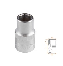 Головка торцевая стандартная шестигранная 1/2", 12 мм AFFIX AF00040012 Головка торцевая стандартная шестигранная 1/2", 12 мм AFFIX AF00040012
