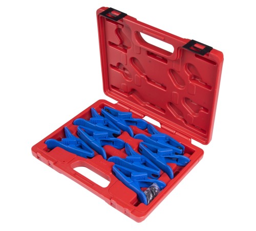 Набор заглушек для патрубков с металлическими наконечниками, кейс, 8 предметов МАСТАК 102-10001C