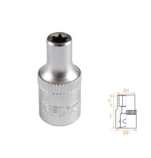 Головка торцевая TORX Е-стандарт 1/4", E5 AFFIX AF00023005 Головка торцевая TORX Е-стандарт 1/4", E5 AFFIX AF00023005