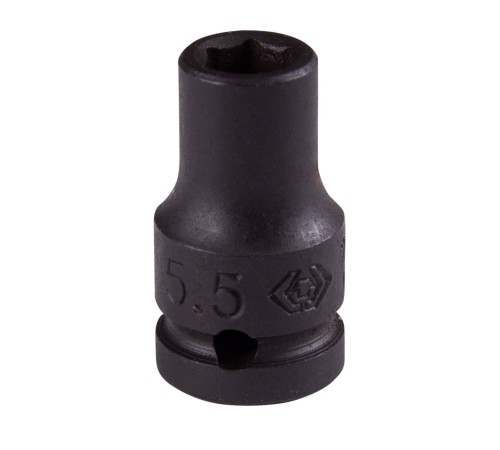 Головка торцевая ударная шестигранная 1/4", 5,5 мм KING TONY 253555M Головка торцевая ударная шестигранная 1/4", 5,5 мм KING TONY 253555M
