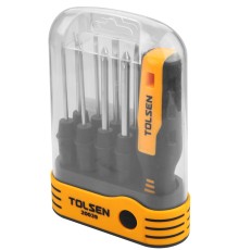 Отвертка со сменными вставками (битами), 8 в 1 TOLSEN TT20039s