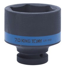 Головка торцевая ударная шестигранная 1", 70 мм KING TONY 853570M