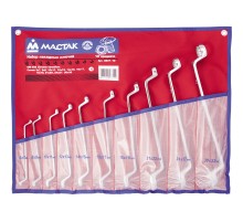 Набор накидных ключей, 6-32 мм, 10 предметов МАСТАК 0231-10P