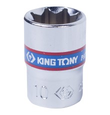Головка торцевая восьмигранная 1/4", 10 мм KING TONY 231010M