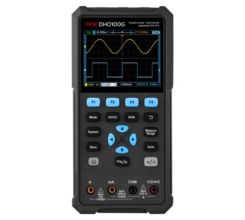Осциллограф - мультиметр RGK DHO100G с поверкой