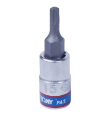 Насадка (бита) торцевая 1/4", Torx T15, L = 37 мм KING TONY 203315 Насадка (бита) торцевая 1/4", Torx T15, L = 37 мм KING TONY 203315