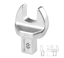 Насадка рожковая серии "FIT", 14 мм, 9х12 мм KING TONY 34501114M