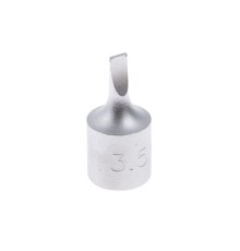 Насадка (бита) торцевая 1/4", Slotted, 3,5х0,6 мм, L = 25 мм KING TONY 201235X