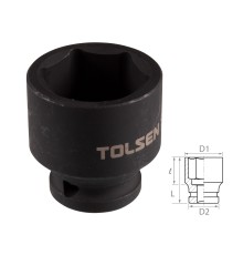 Головка торцевая ударная шестигранная 1/2", 30 мм TOLSEN TT18230