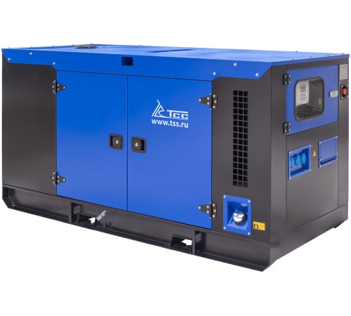 Дизельный генератор ТСС АД-40С-Т400 в шумозащитном кожухе с АВР Дизельный генератор ТСС АД-40С-Т400 в шумозащитном кожухе с АВР