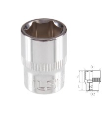 Головка торцевая стандартная шестигранная 3/8", 13 мм TOLSEN TT16313