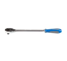Трещотка 1/2", 375 мм, 32 зубца, флажковая с кнопкой KING TONY 4762-15G