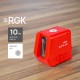 Лазерный уровень RGK ALPHA 201 с калибровкой с красным лучом