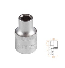 Головка торцевая стандартная шестигранная 3/8", 7 мм AFFIX AF00030007
