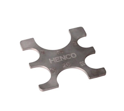 Проверочный шаблон HENCO PRESSCHECK Проверочный шаблон HENCO PRESSCHECK