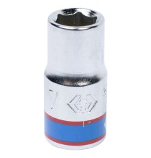 Головка торцевая стандартная шестигранная 1/4", 7 мм KING TONY 233507M Головка торцевая стандартная шестигранная 1/4", 7 мм KING TONY 233507M