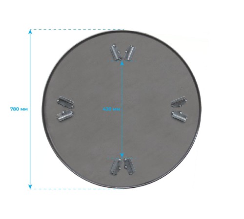 Диск для DRD1600L,1600H (D=780) Диск для DRD1600L,1600H (D=780)