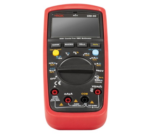 Мультиметр RGK DM-30 с поверкой