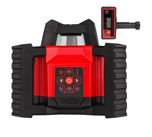 Комплект: ротационный нивелир RGK SP-312 с калибровкой + миллиметровый приёмник излучения RGK LD-88