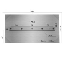 Лопасти 800 для TSS DMD1000 (к-т из 4 лопастей)
