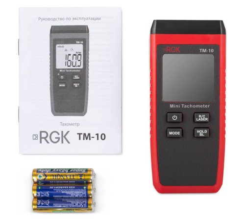 Тахометр RGK TM-10