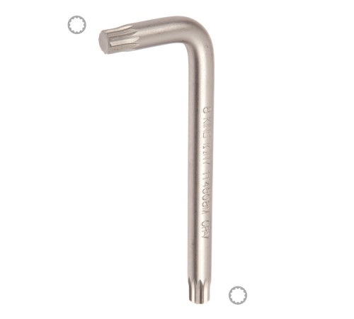 Ключ Г-образный Spline, M8 KING TONY 114608MR