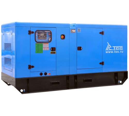 Дизельный генератор ТСС АД-120С-Т400 в шумозащитном кожухе с АВР Дизельный генератор ТСС АД-120С-Т400 в шумозащитном кожухе с АВР