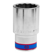 Головка торцевая глубокая двенадцатигранная 3/4", 39 мм KING TONY 623039M Головка торцевая глубокая двенадцатигранная 3/4", 39 мм KING TONY 623039M