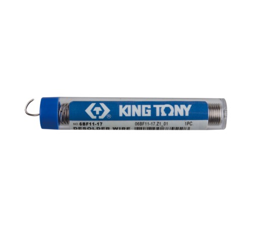 Припой в пластиковой колбе, диаметр 1 мм KING TONY 6BF11-17 Припой в пластиковой колбе, диаметр 1 мм KING TONY 6BF11-17