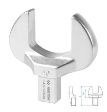 Насадка рожковая серии "FIT", 40 мм, 14х18 мм KING TONY 34501240M