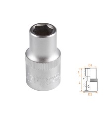 Головка торцевая стандартная шестигранная 1/2", 11 мм AFFIX AF00040011 Головка торцевая стандартная шестигранная 1/2", 11 мм AFFIX AF00040011