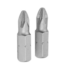 Набор вставок (бит) торцевых 1/4", Pozidriv, PZ2, 25 мм, 2 предмета TOLSEN TT20218