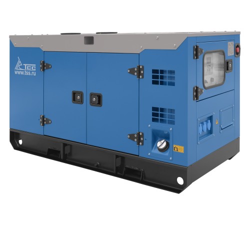 Дизельный генератор ТСС АД-12С-Т400-1РКМ5 в шумозащитном кожухе