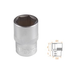 Головка торцевая стандартная шестигранная 1/2", 19 мм AFFIX AF00040019