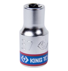 Головка торцевая TORX Е-стандарт 1/4", E7, L = 24 мм KING TONY 237507M
