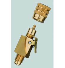 Быстросъёмные соединения с клапаном Шредера Refco V-35410